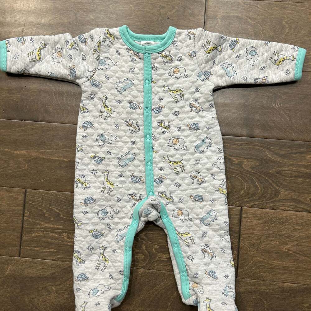 Little Beginnings Baby Cotton Snap Sleep Outfit 3-6 Months‎